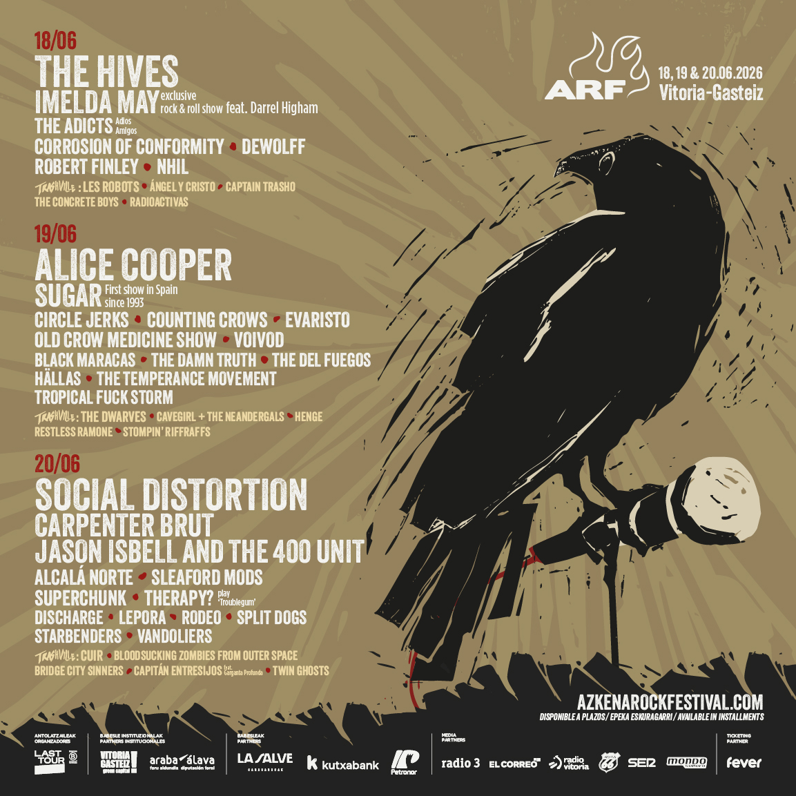 Cartel o imagen promocional de Azkena Rock Festival