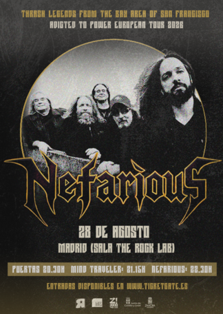 Cartel o imagen promocional de Nefarious + Mind Traveler