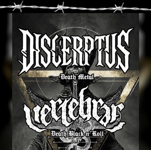 Cartel o imagen promocional de Rebirth Fest: Discerptus + Vertebrae