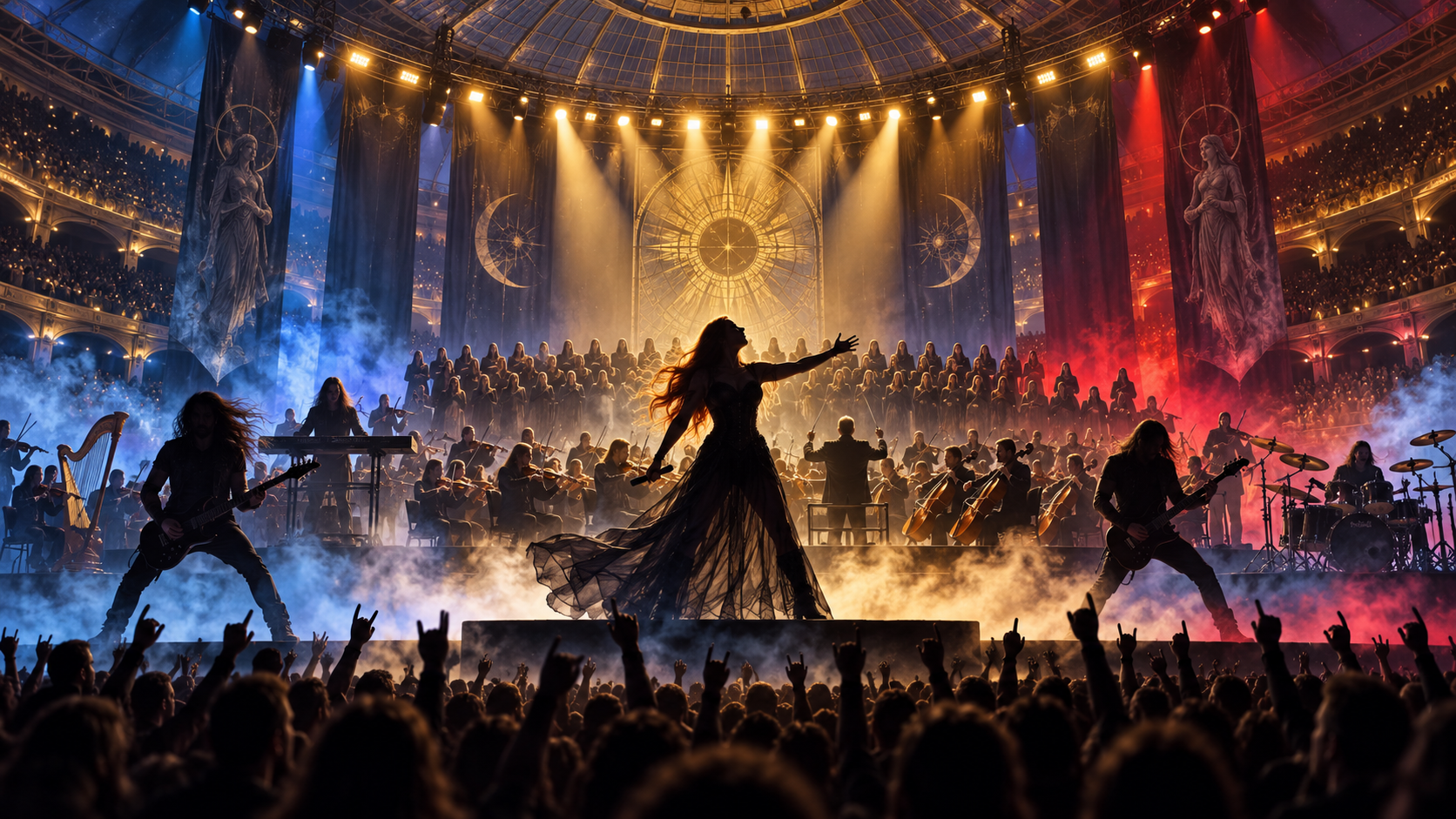 Cartel o imagen promocional de Epica