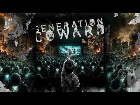 Ilustración del visualizador oficial de Generation Coward de Girish And The Chronicles