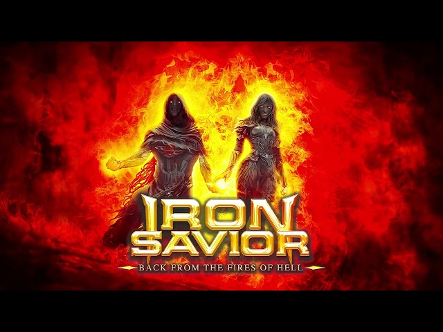 Fotograma del visualizador oficial de Back From The Fires Of Hell de Iron Savior