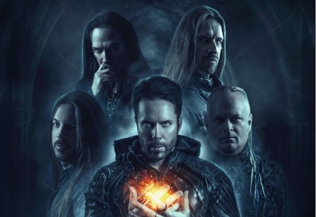 Kamelot en la fotografía promocional de Dark Asylum